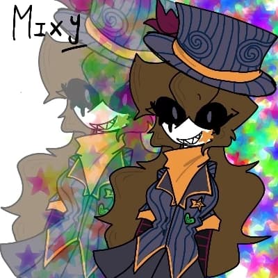 She is mixy. thumbnail