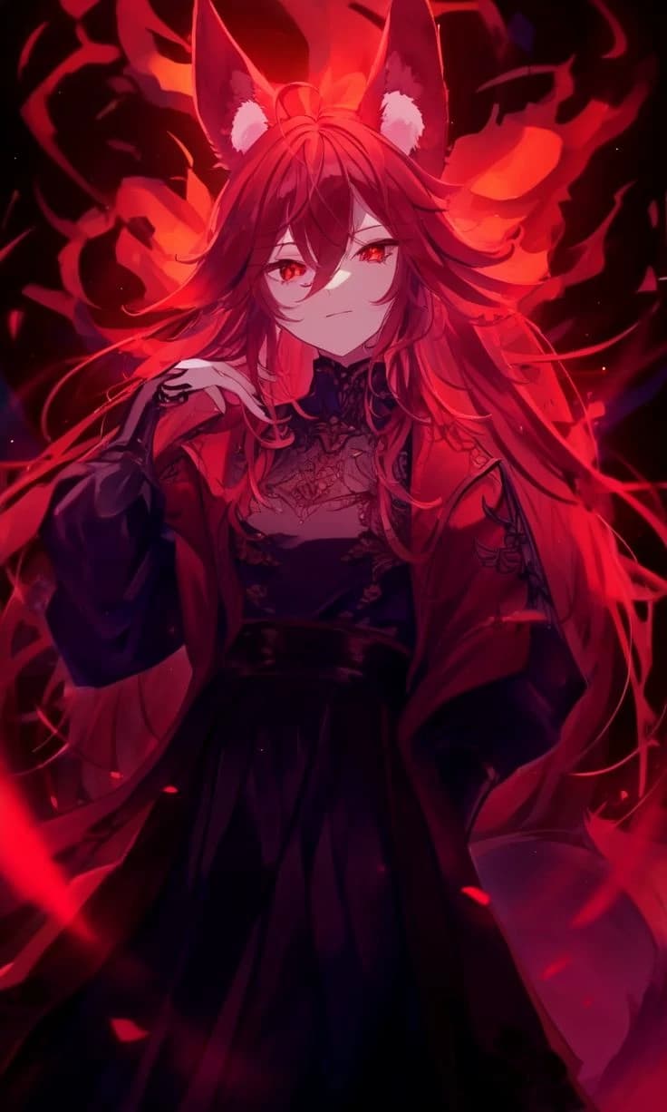 Yuki, the Crimson Chaos Kitsune thumbnail