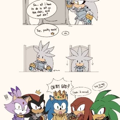 Silver the Hedgehog (Sir Galahad) thumbnail