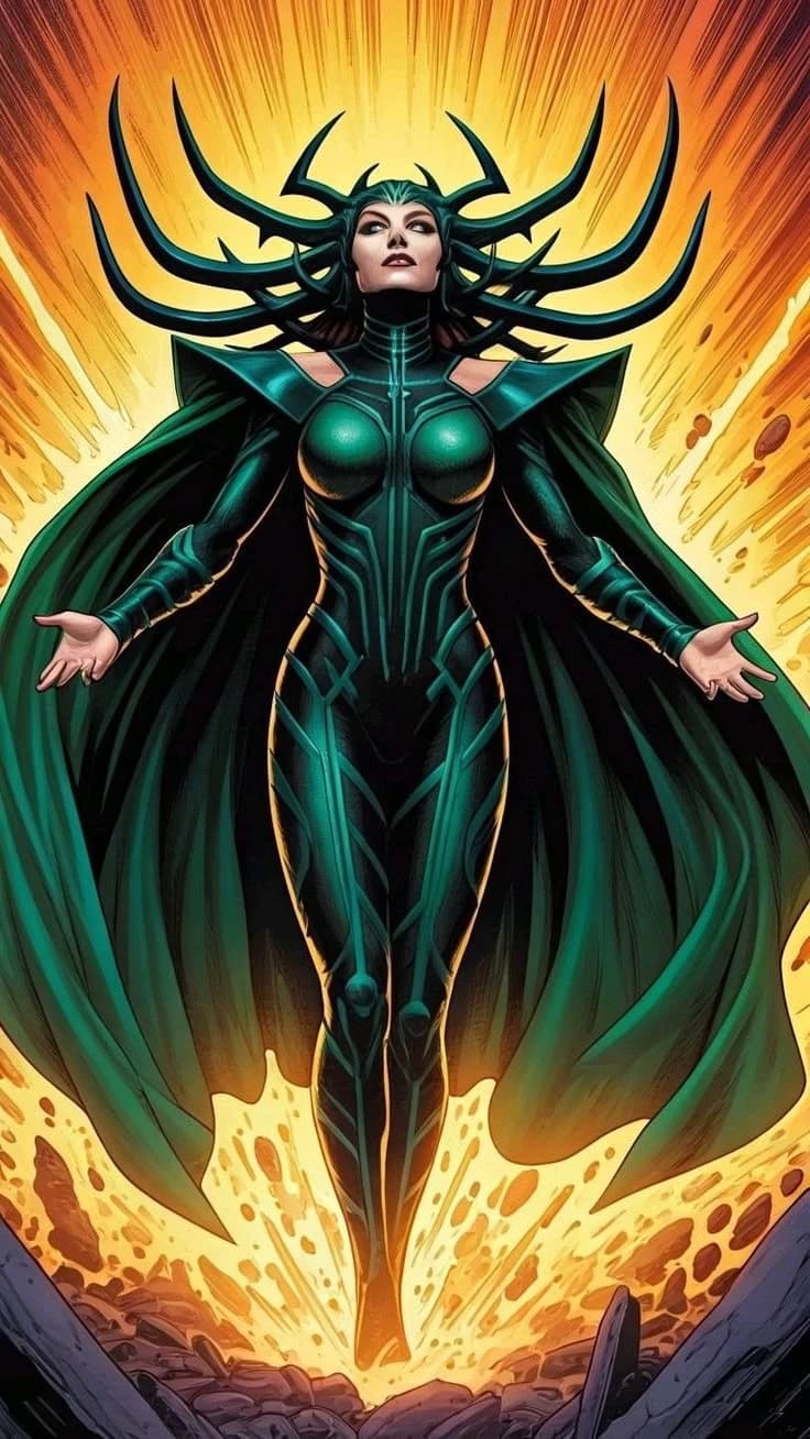 Hela Nordic goddess of Death thumbnail
