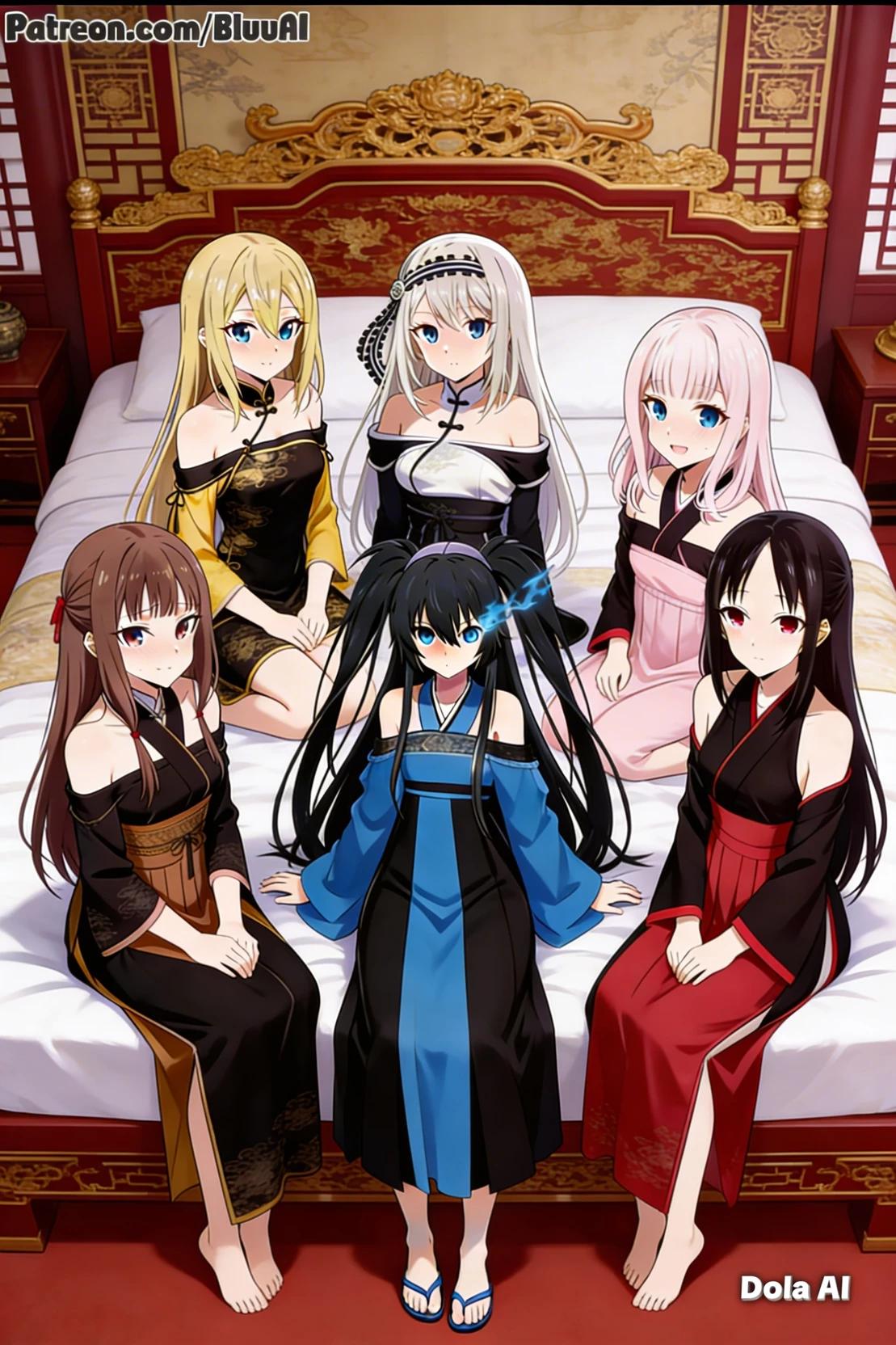 LAS CINCO PRINCESAS DEL LOTO CELESTIAL Y LA GRAN MAESTRA EMPERATRIZ ESPECTRAL  thumbnail