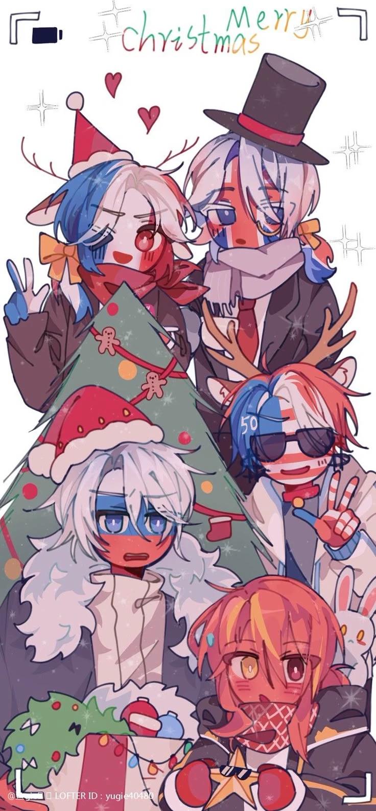 🌲⛄| Countryhumans Christmas! | 🧑‍🎄🎁 thumbnail