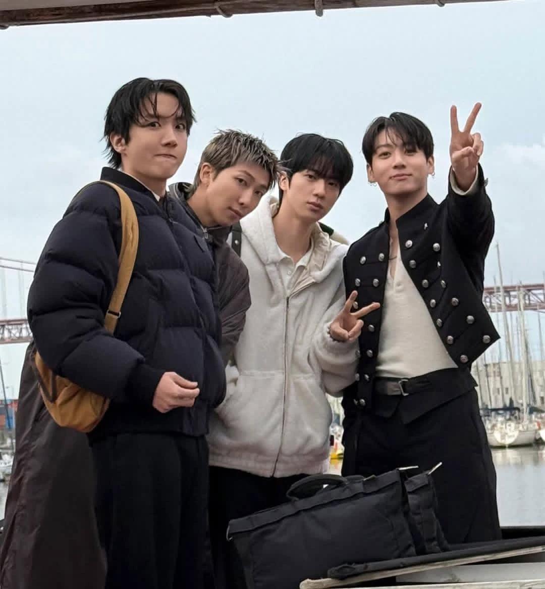 Yoongi, Jin, Namjoon e Hoseok  thumbnail