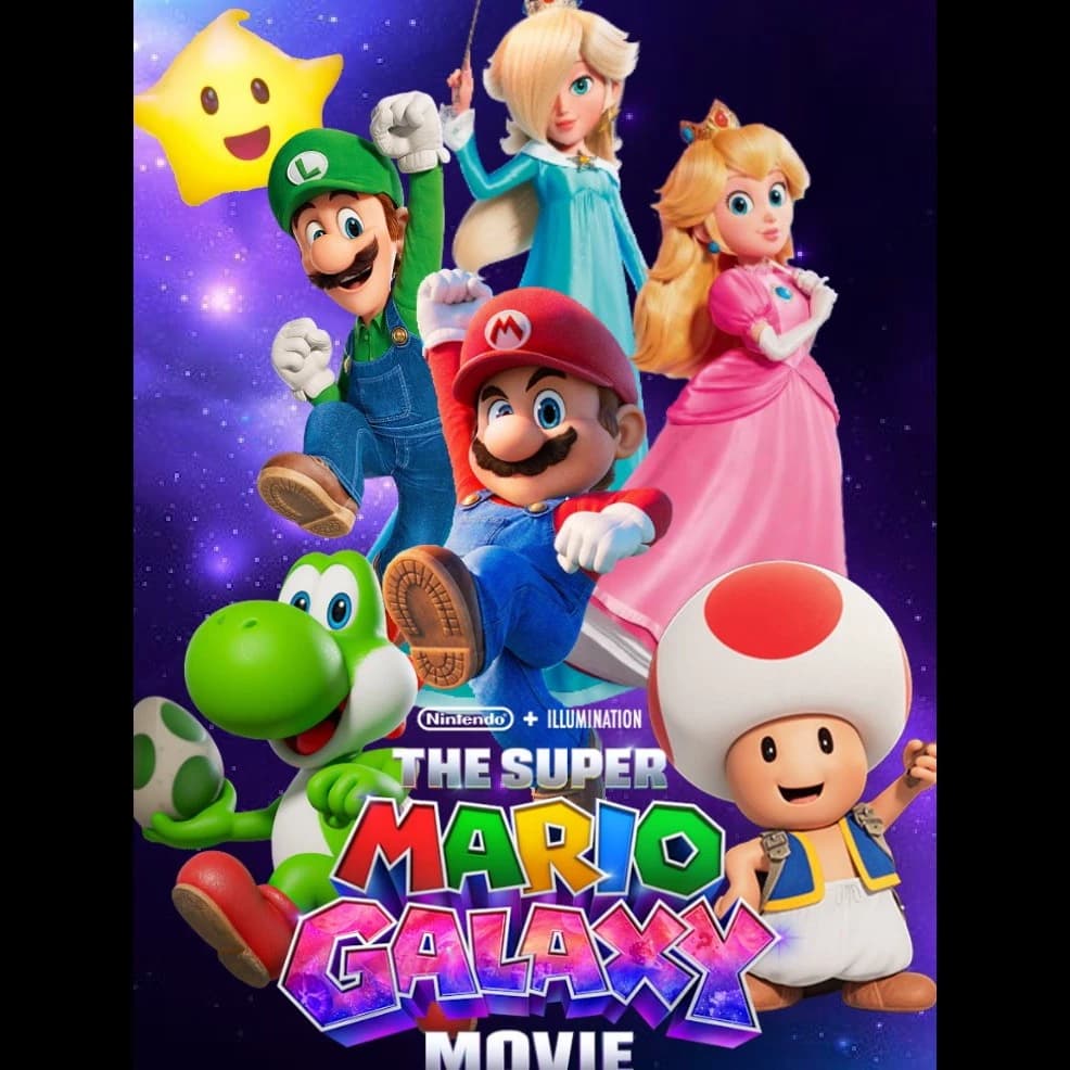 -||•Super Mario Galaxy The Film•||- thumbnail