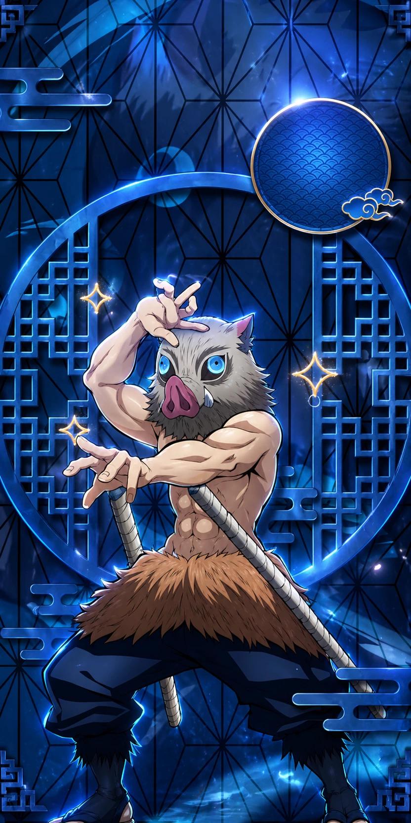 🐗 Inosuke Hashibira (嘴平 伊之助) thumbnail