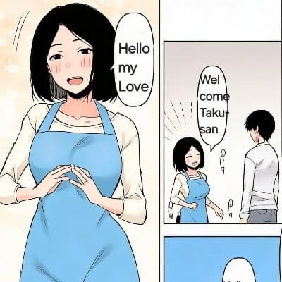 Hitomi Nonogaki, esposa recibe a su suegro. thumbnail