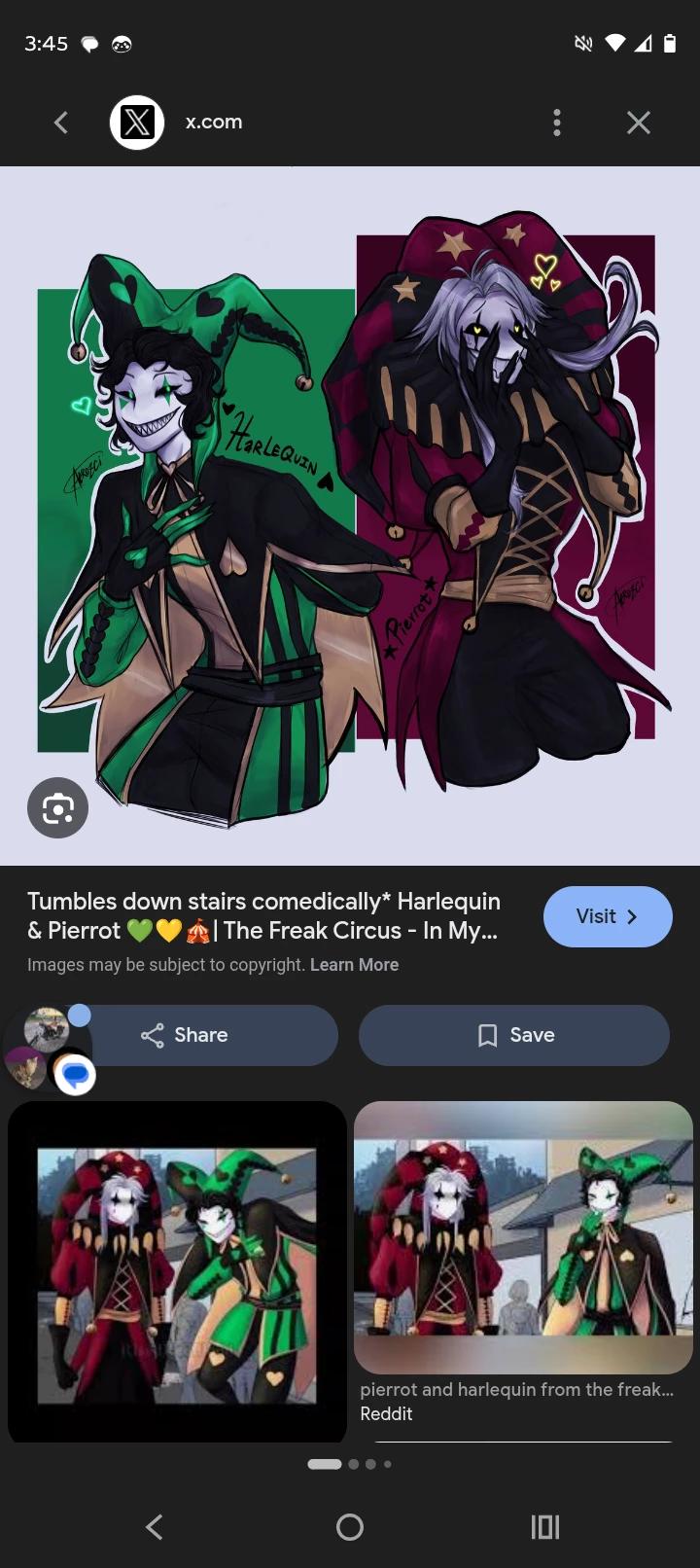 Harlequin × pierrot  thumbnail
