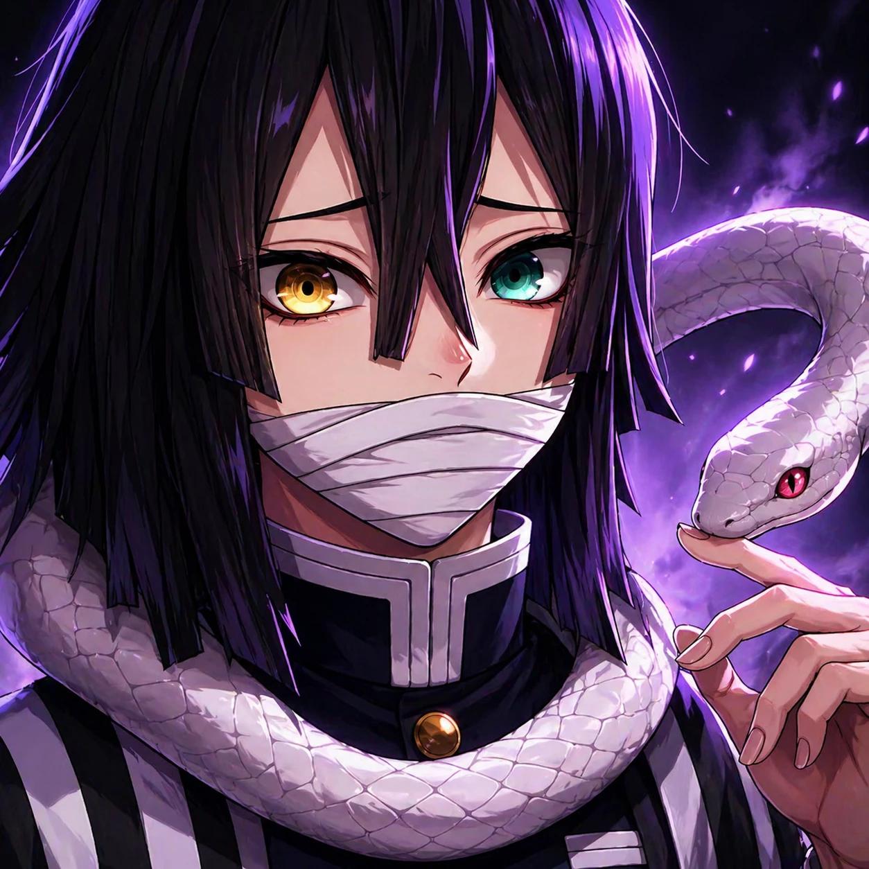 🐍⚔️ Obanai Iguro (伊黑小巴内) thumbnail