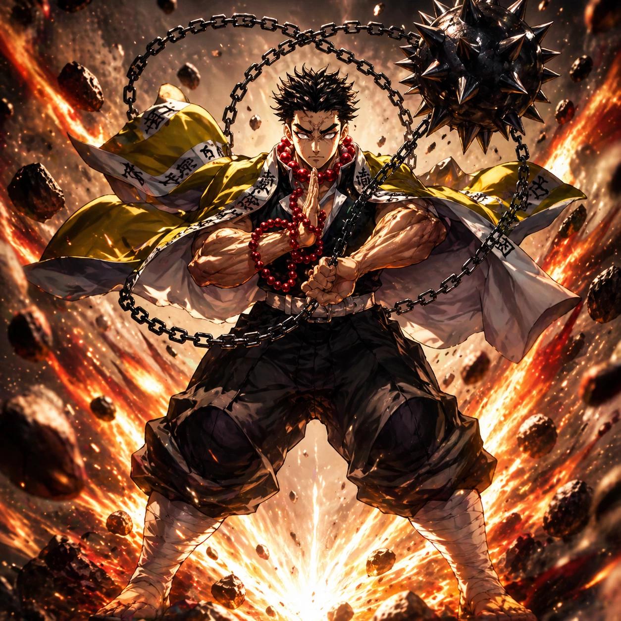 🪨🙏 Gyomei Himejima (悲鳴嶼 行冥) thumbnail