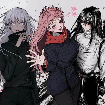 Yutaka Okkotsu (fêmea) itadori (fêmea) Gojo (femea) thumbnail