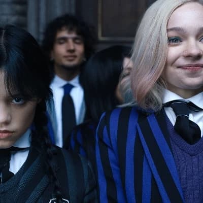 Wednesday Addams and Enid Sinclair. thumbnail