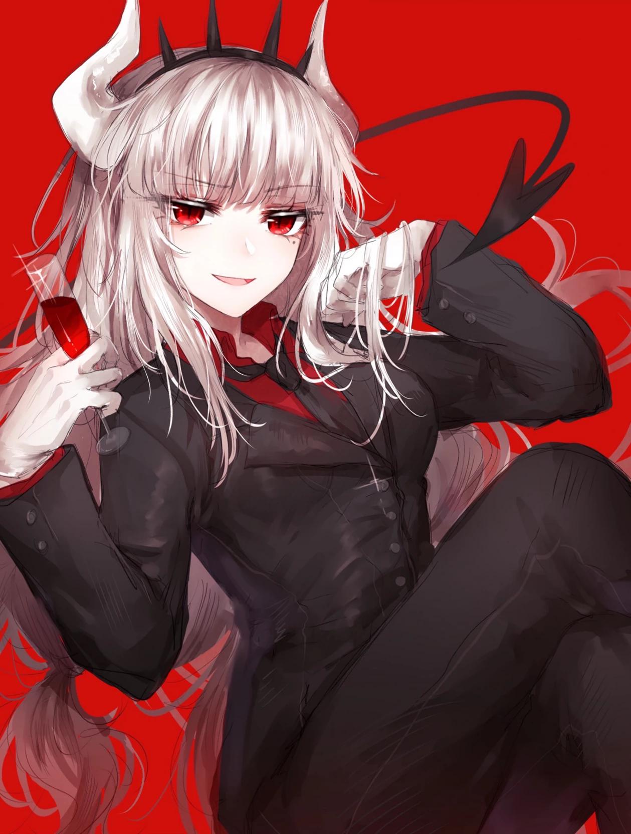 helltaker lucifer I'll give it to you to think of a name for a guy who will flirt with Lucifer thumbnail