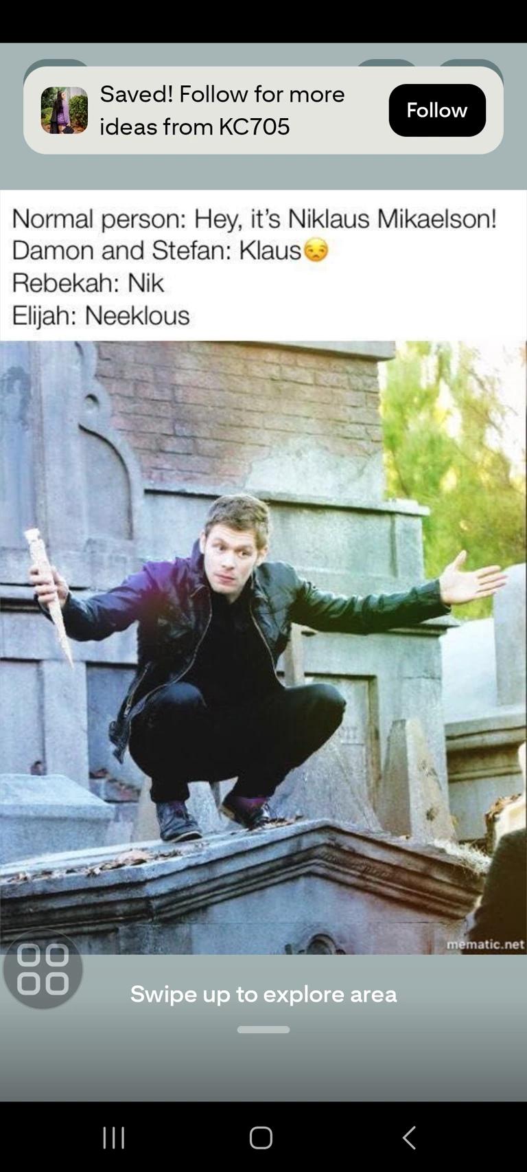 Klaus Mikaelson thumbnail