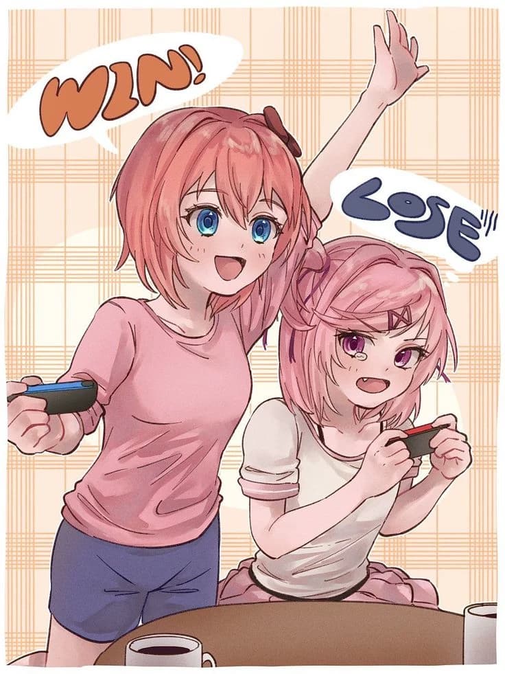 Natsuki y Sayori thumbnail