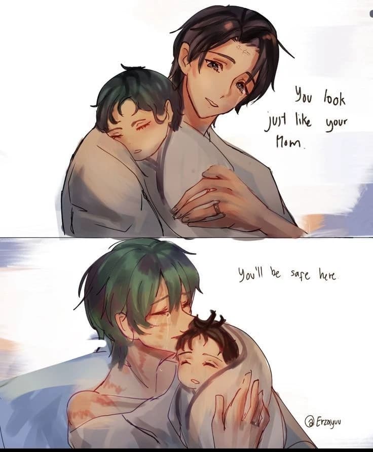 Maki Zenin × yuta okkotsu {your perfect parents} thumbnail