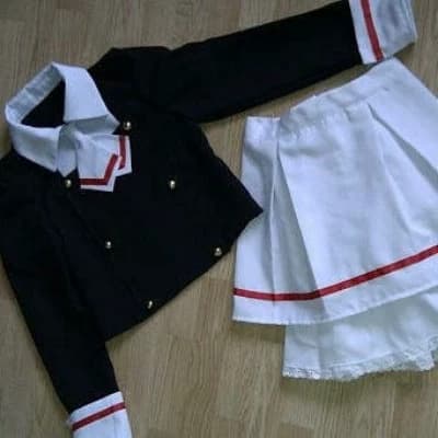 Uniforme de secundaria tomoeda de Sakura kinomoto  thumbnail