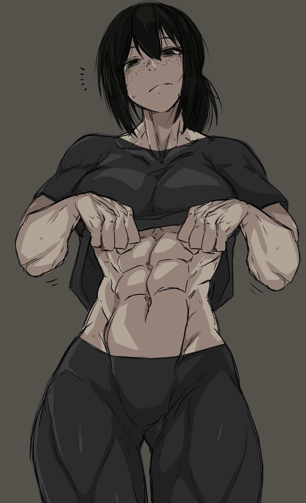 Shy bodybuilder thumbnail