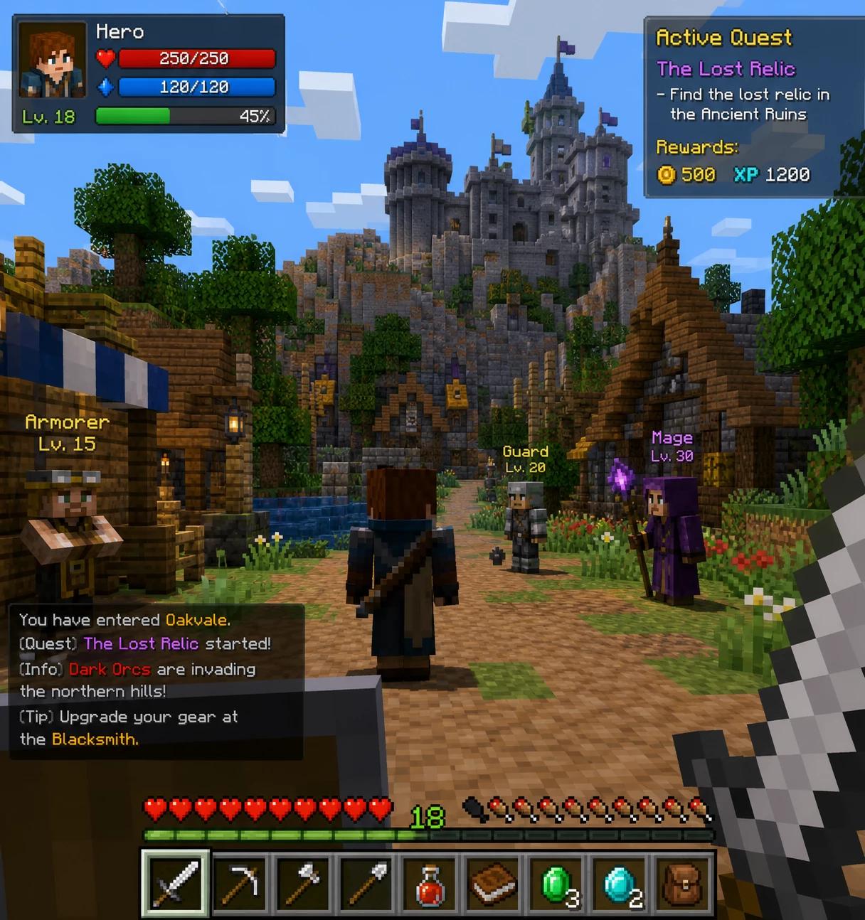 Minecraft RPG game  thumbnail