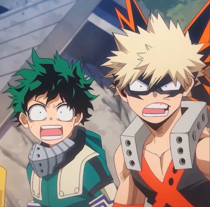 Deku and Bakugou thumbnail