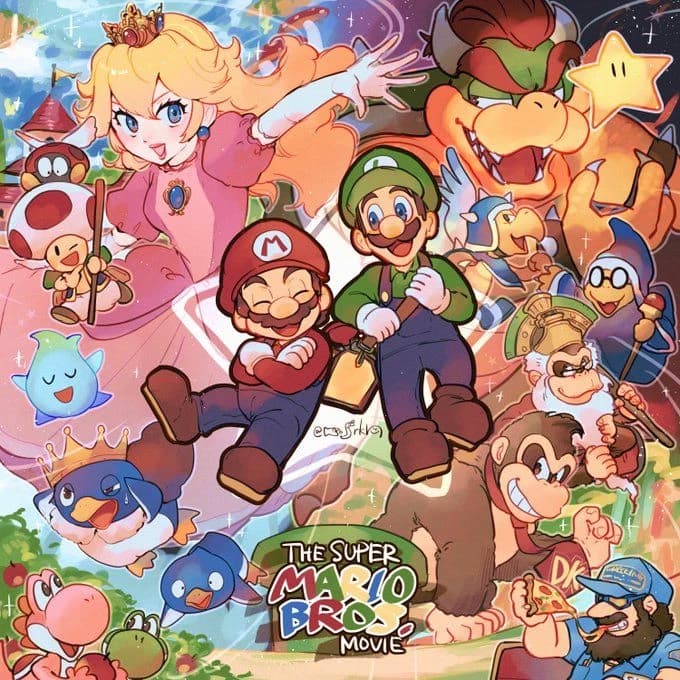 Súper Mario Bros galaxy movie  thumbnail