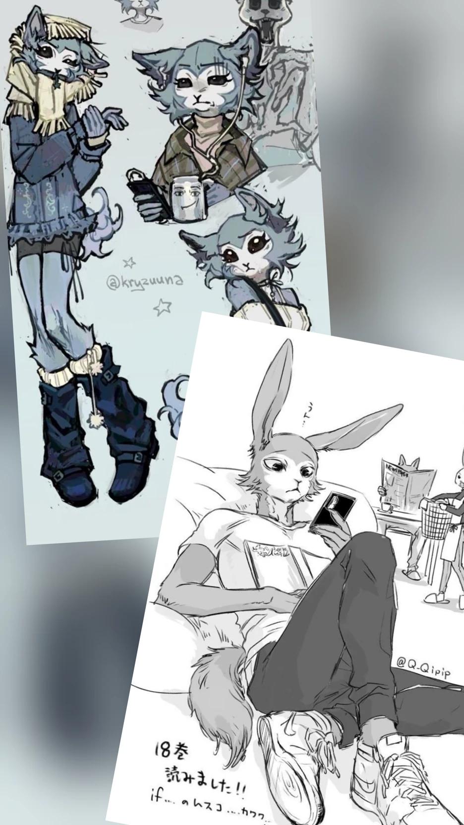 Filhos de Haru e Legoshi...🐰🐺 thumbnail