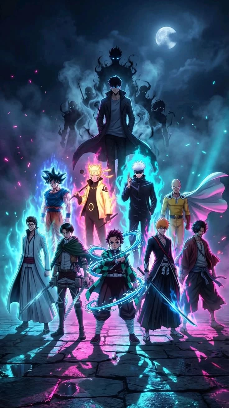La reunión de todos los grandes héroes del anime  thumbnail
