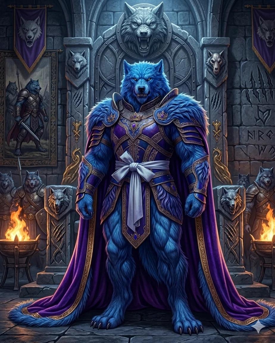 THE KING BLUE WOLF  thumbnail