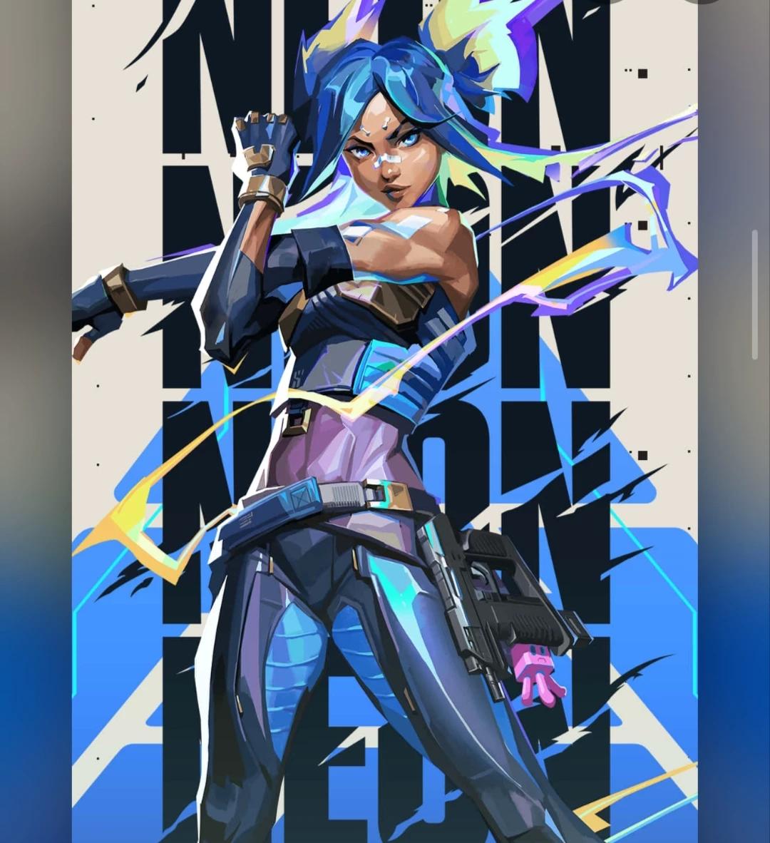 Neon-valorant thumbnail