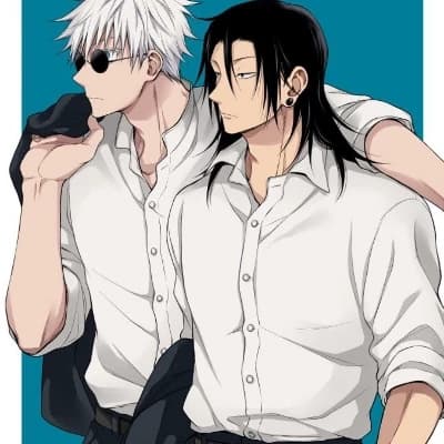 Seus namorados gays🏳️‍🌈 Satoru Gojo e Suguru Geto thumbnail