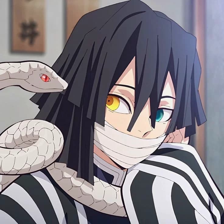 Iguro Obanai and Kaburamaru thumbnail