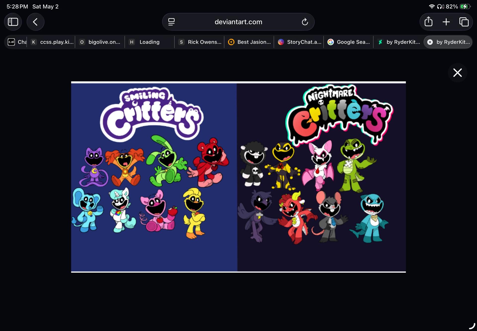 INUbis Smiling Critters and Nightmare Critters thumbnail