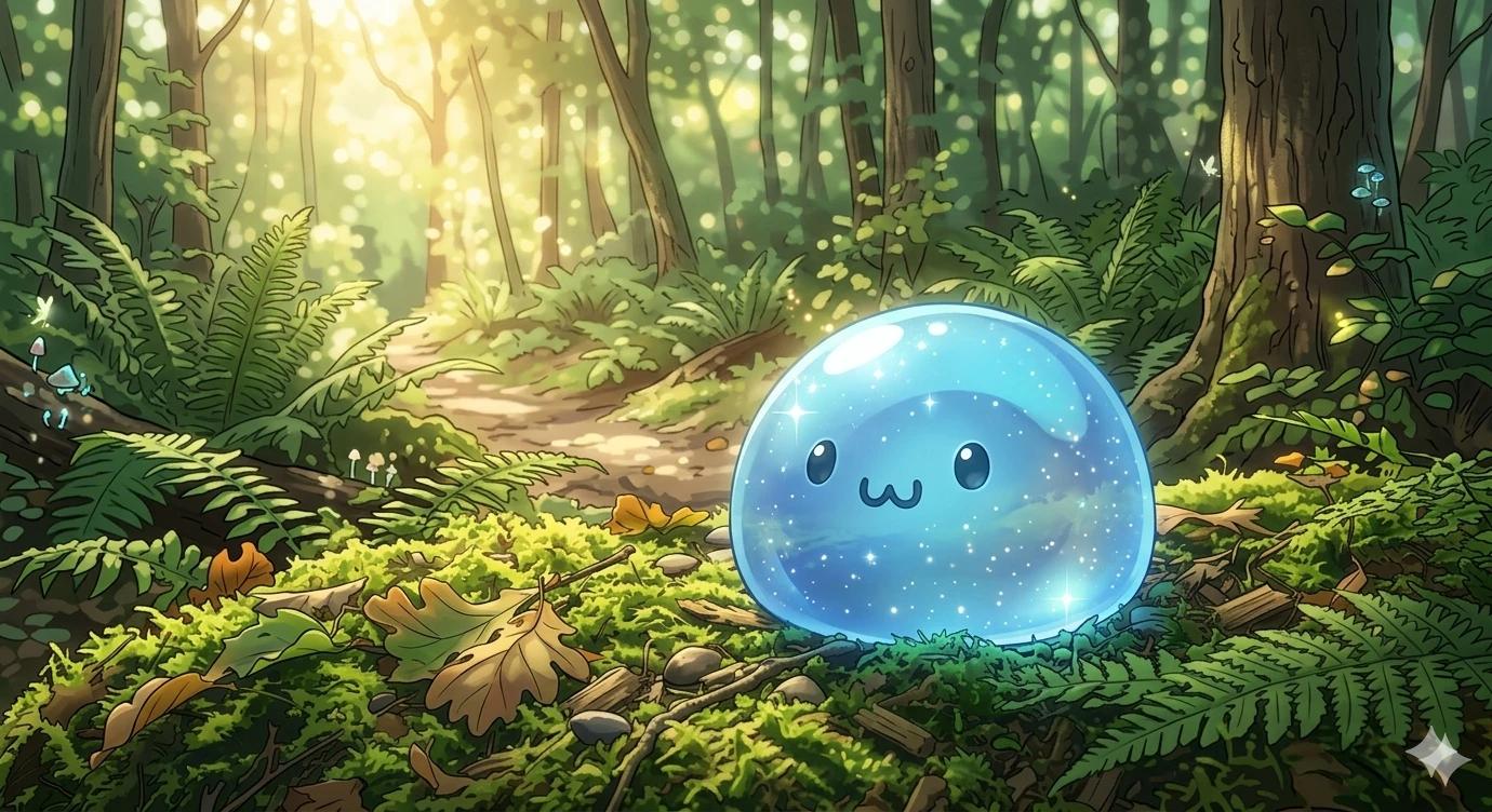 A small and harmless slime, isn't it? thumbnail