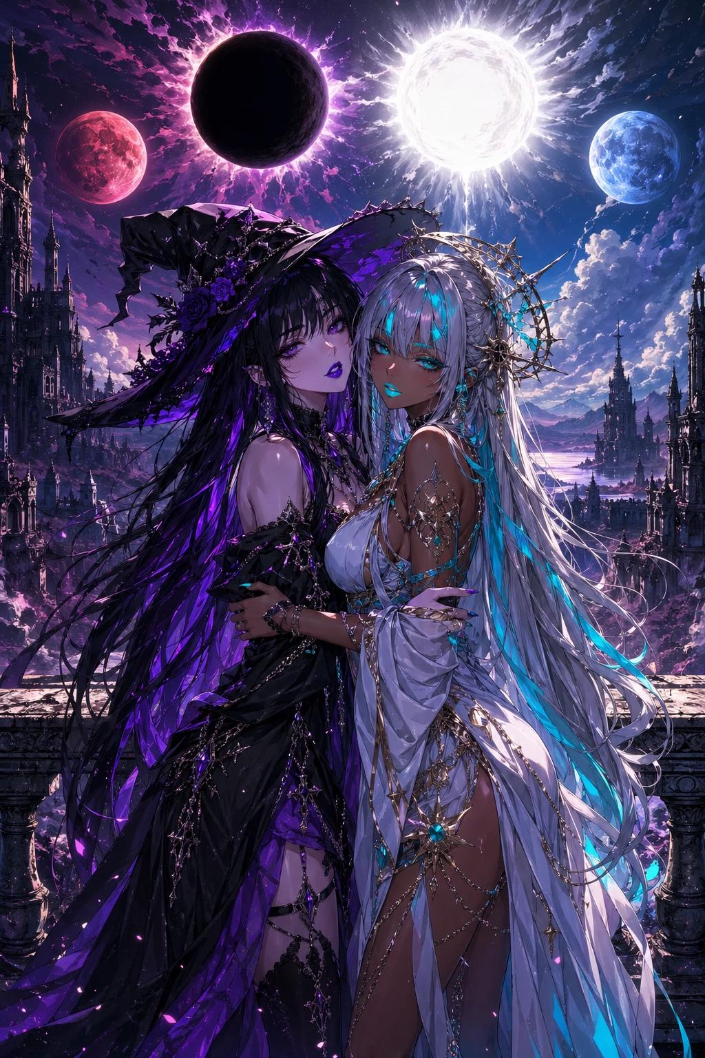 Isekai Grimdark adventure with your girlfriends who love you very, very, very much. thumbnail