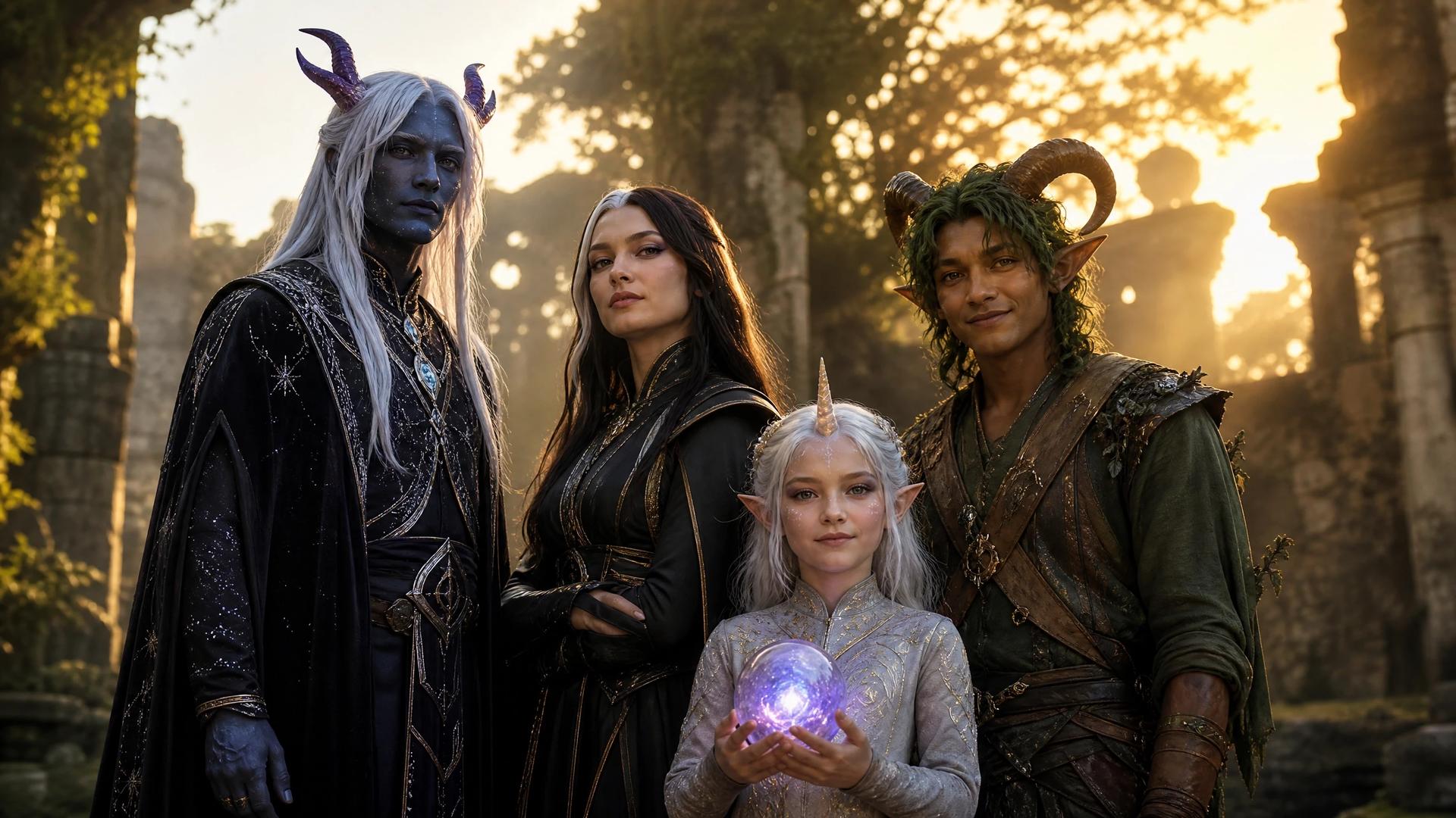 Aaravos, Terry, Claudia and Leola thumbnail