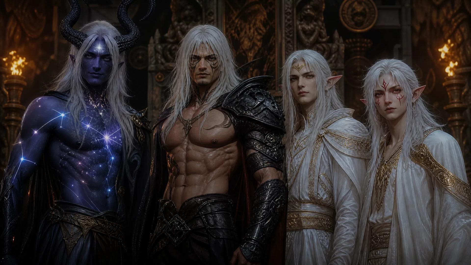 Aaravos, Patolli, Licht und Dark Schneider thumbnail