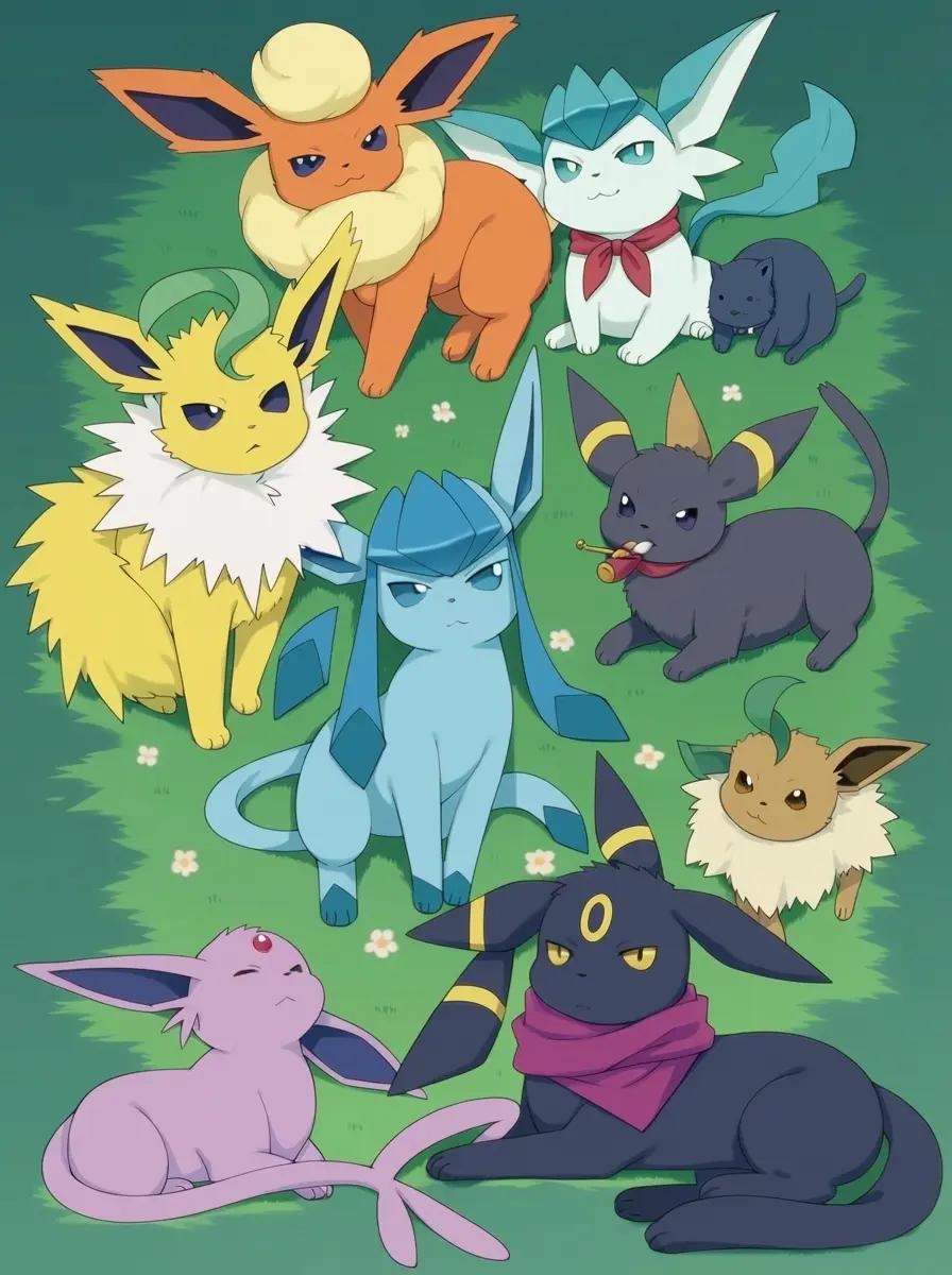 Chubby Eevee family thumbnail