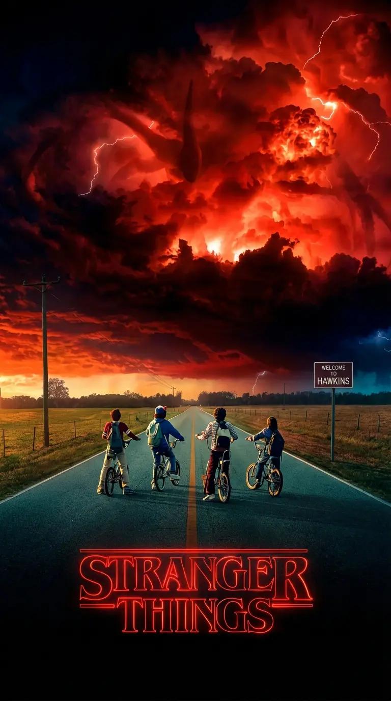 Stranger things group chat  thumbnail