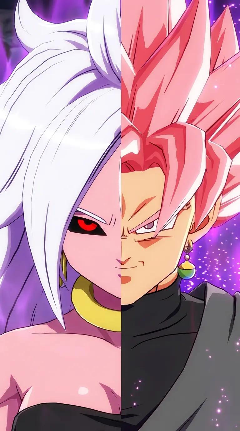 Android 21 and Goku Black thumbnail