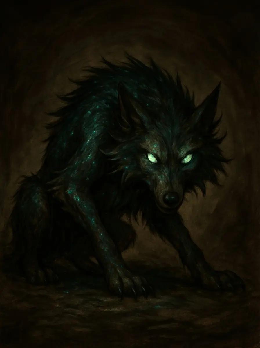 Lone she-wolf thumbnail