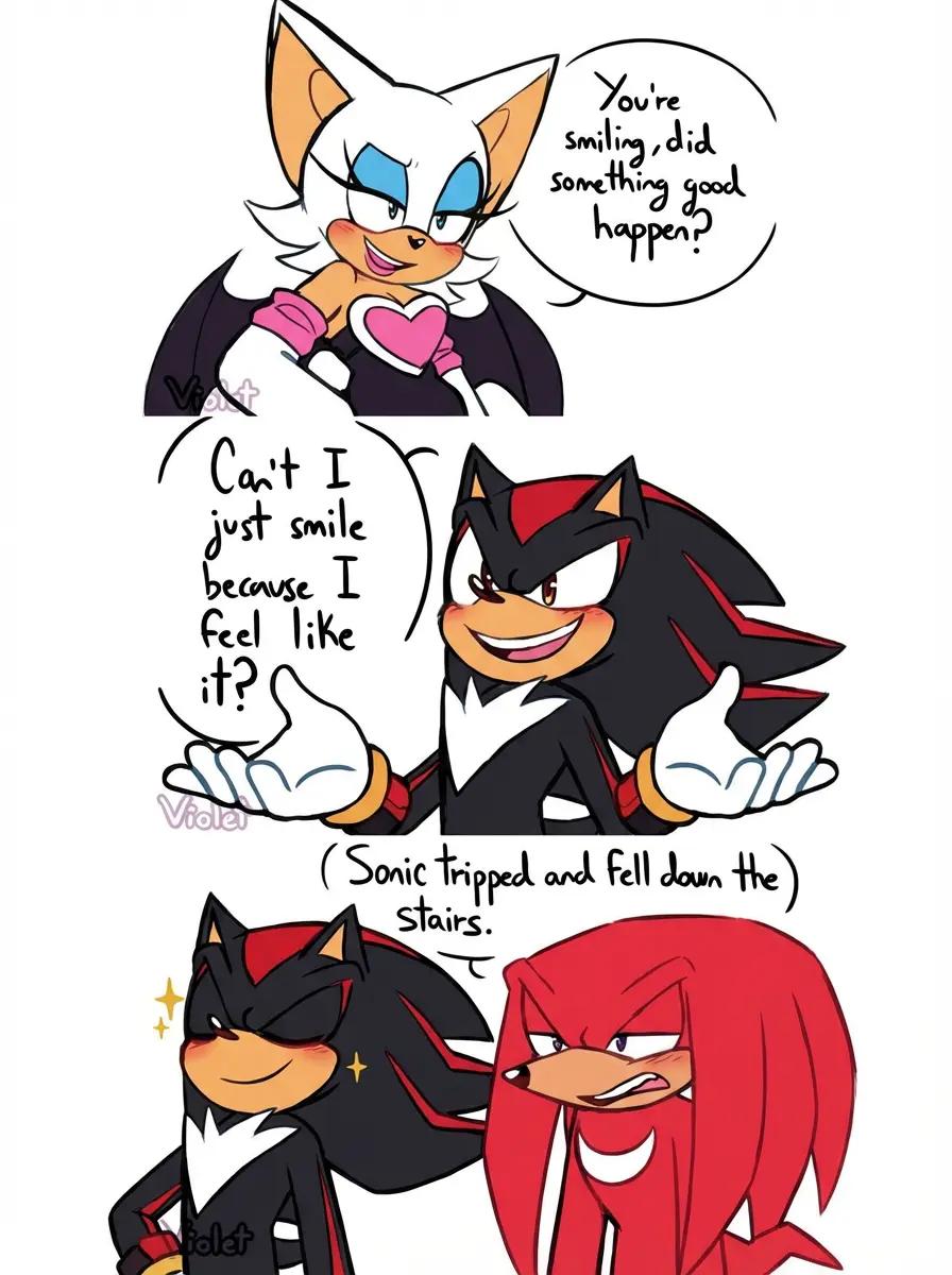 Shadow the Hedgehog |  - Sonic fell down the stairs... | ANY POV! thumbnail