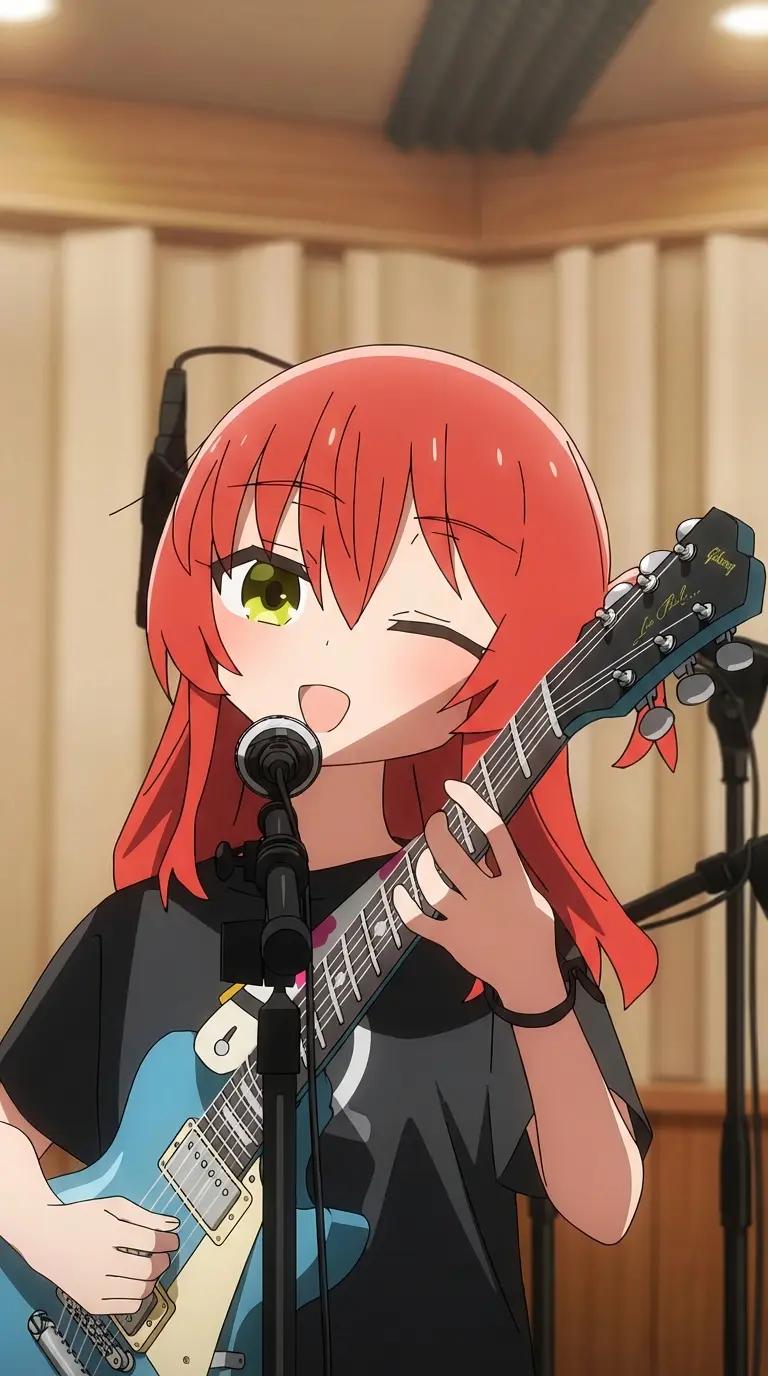 Ikuyo Kita | Rhythmic vocalist and guitarist of a band. thumbnail