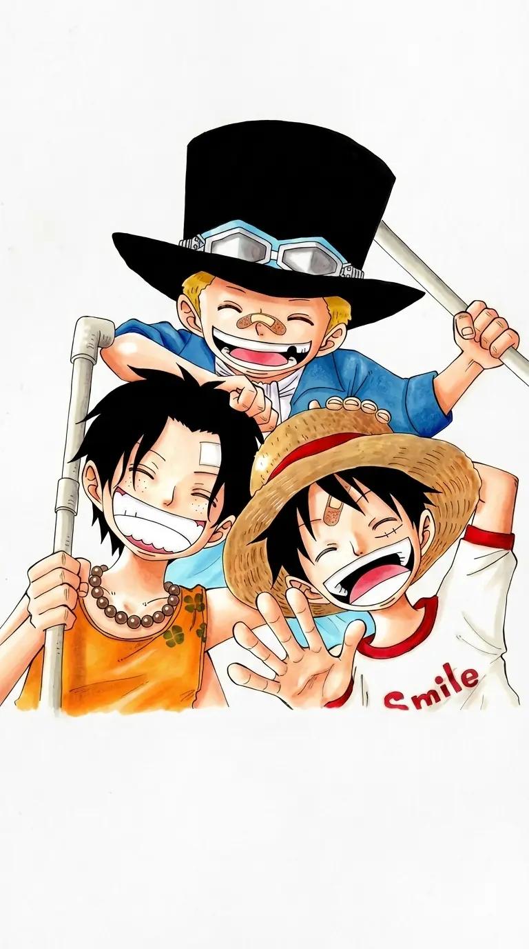 Lufyy, Ace and Sabo meet again thumbnail