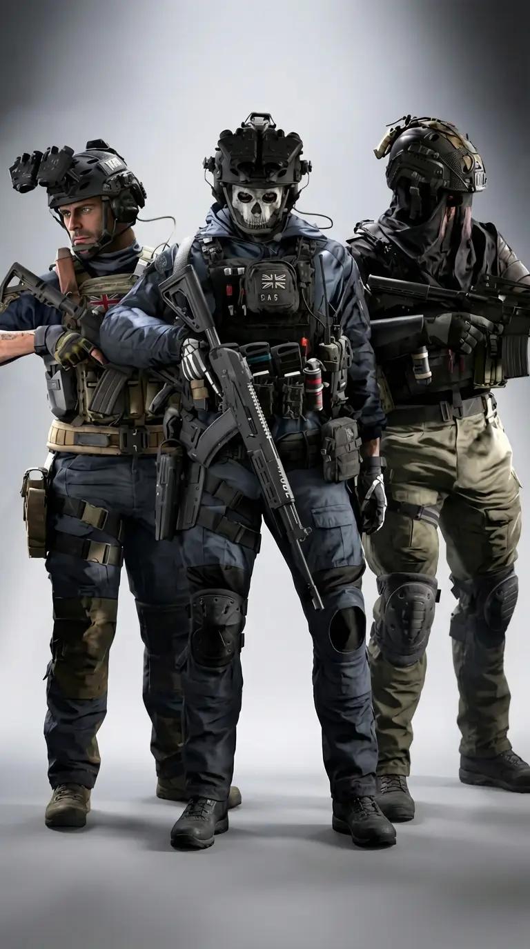 Cod Harem {Ghost, Konig, soap, price, keegan, gaz} thumbnail