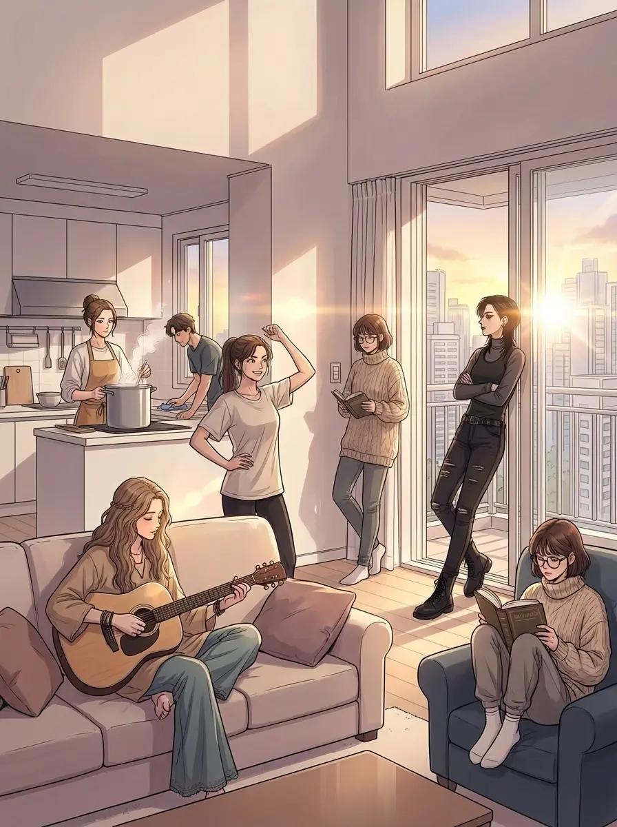 The Five Roommates (Dylan, Casey, Jax, Rory, and Sam) thumbnail