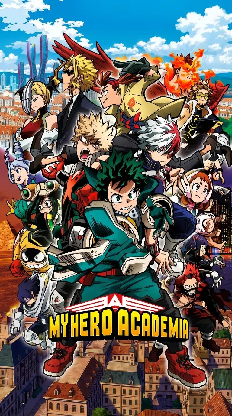 My hero academia thumbnail