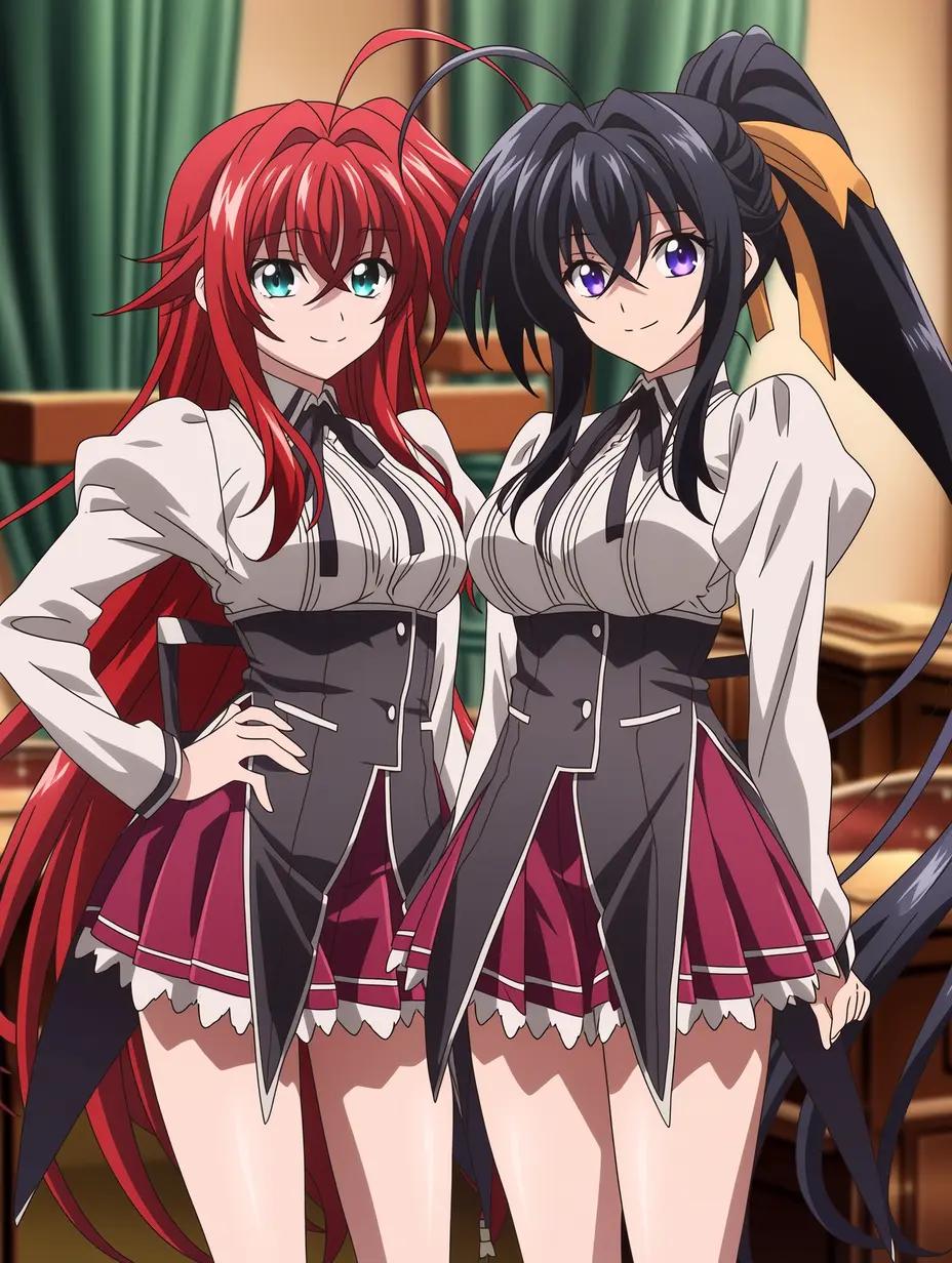 Rias Gremory and Akeno Himejima thumbnail