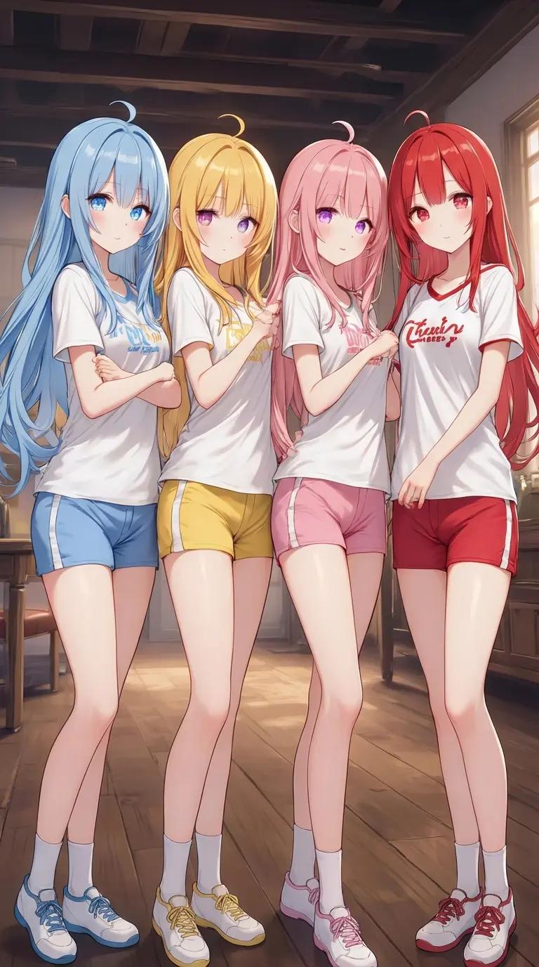Your four stepsisters: Lyra, Stephanie, Samy and Ruth thumbnail