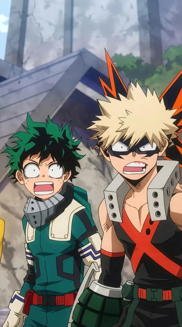 Katsuki Bakugou and Deku thumbnail