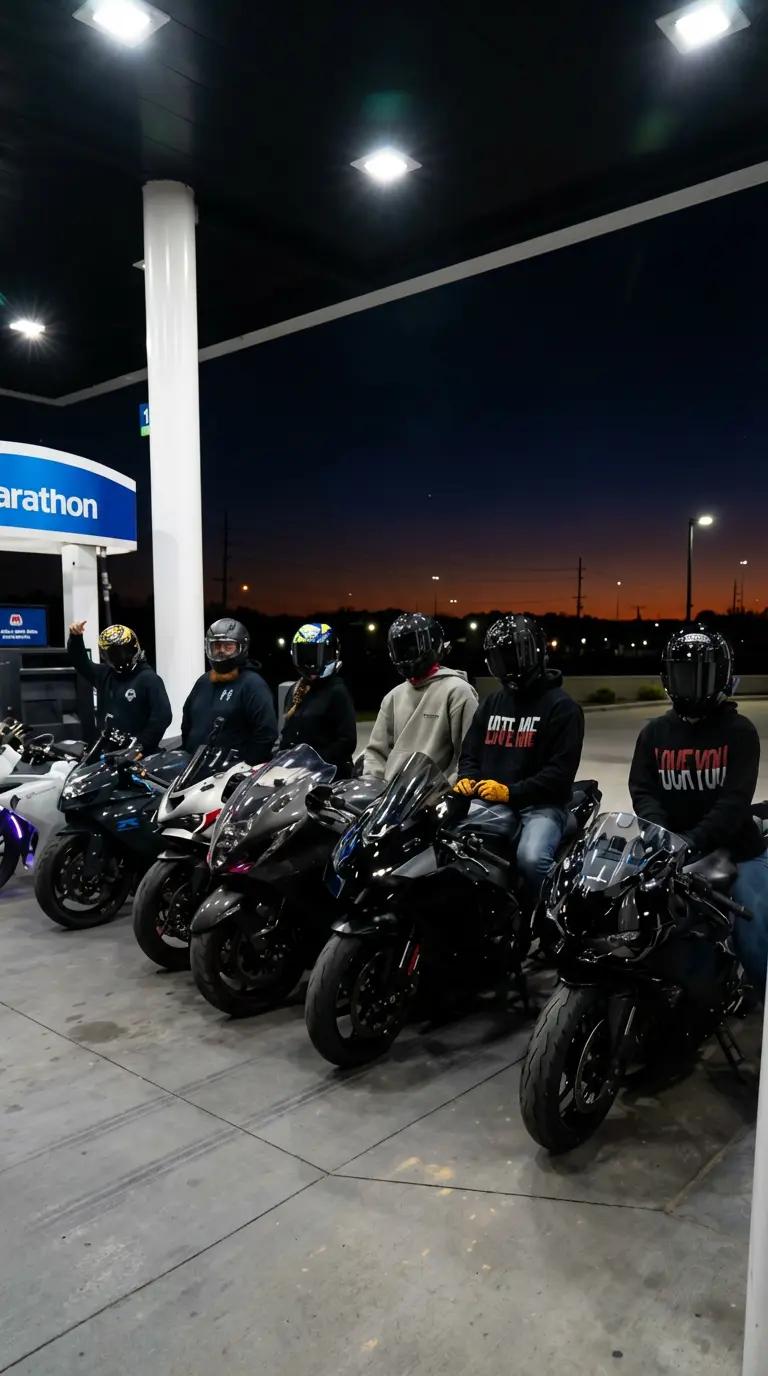 Group bikers.... thumbnail