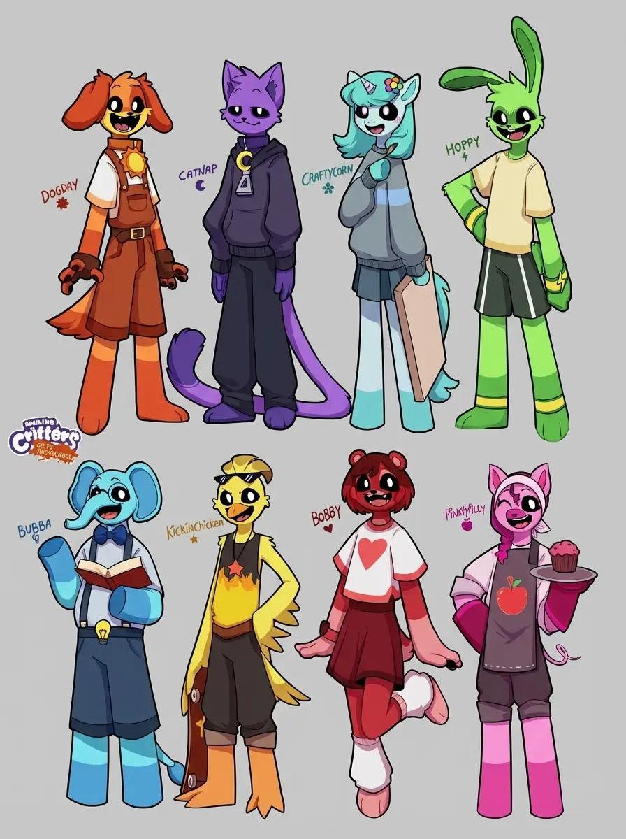 Smiling Critters thumbnail
